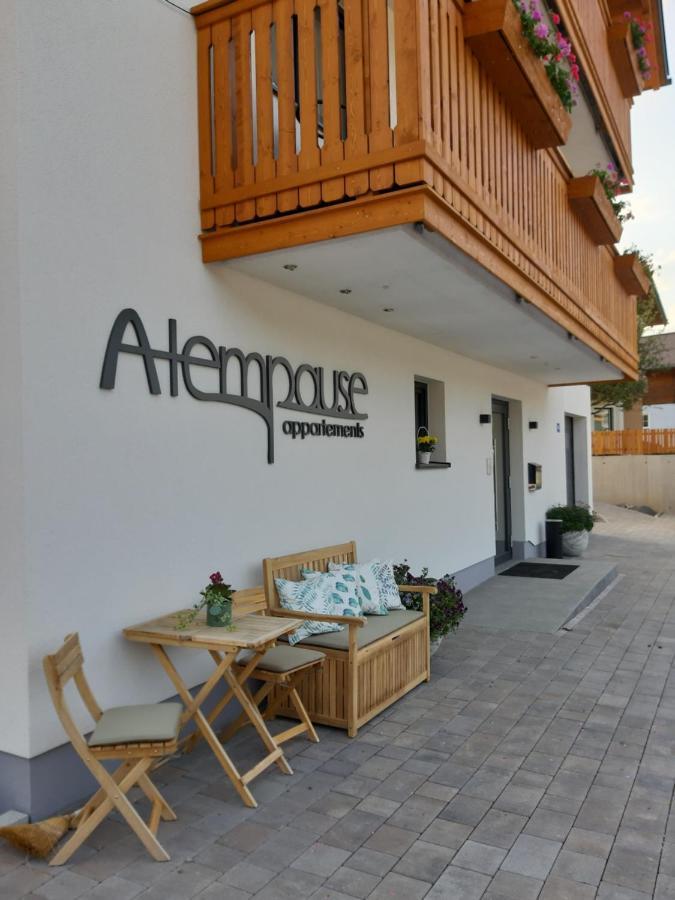 Die Atempause - Appartements フラッハウ エクステリア 写真